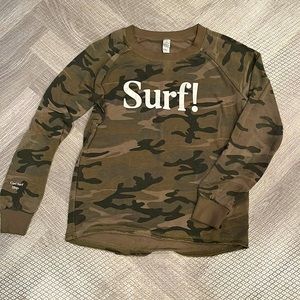 Lightweight camo sweatshirt form Curl Surf Shop (small)